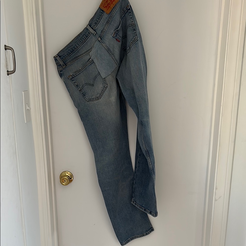 Levi's Blue Straight Jeans Classic Denim